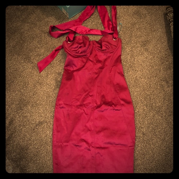 Marciano dress its dark pink NOT red - Picture 1 of 4